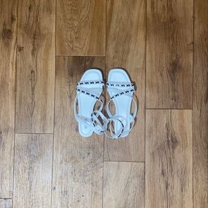 MK wrap around sandals